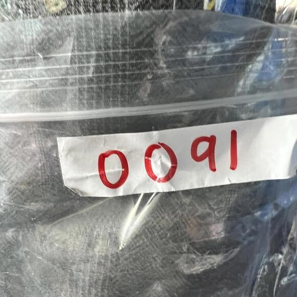 Sam and Lavi Women's Small Grey Long Sleeve Scoop Neck Button Down Blouse Top - Picture 3 of 10